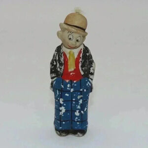Antique Germany Bisque Nodder Moon Mullins No Cigar Vintage